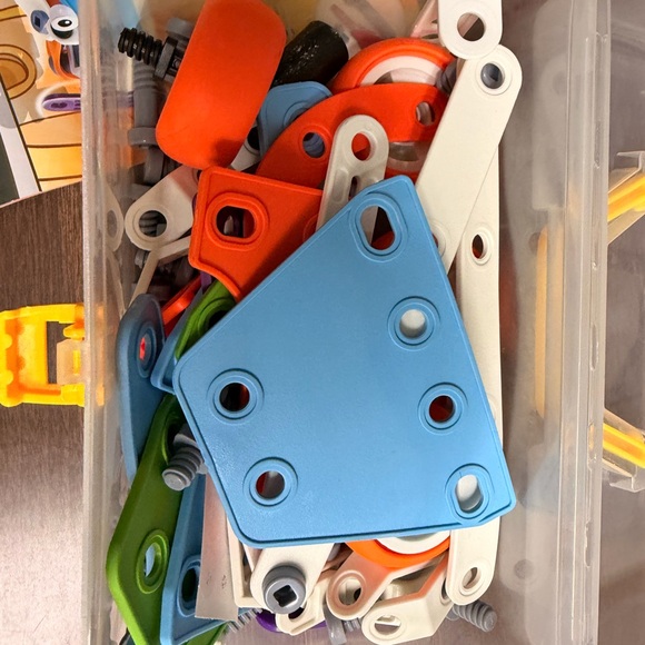 STEM Build & Play - Flexi Creative Builder Set - Blue, Orange, Yellow - Picture 2 of 5